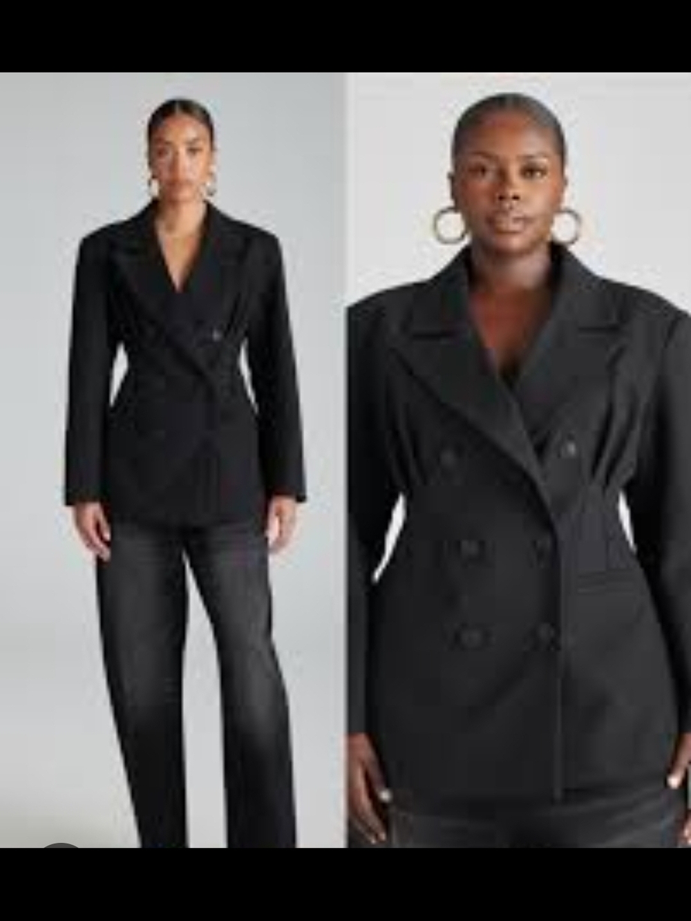KBB DOUBLE BREASTED BLAZER Sz L